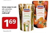 unox soep in zak alle varianten