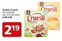 quaker cruesli alle varianten