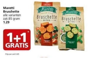 maretti bruschette alle varianten