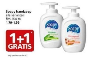 soapy handzeep alle varianten
