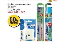 jordan mondverzorging alle soorten