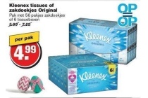 kleenex tissues of zakdoekjes original