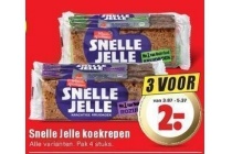 snelle jelle koekrepen alle varianten