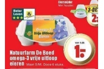 natuurfarm de boed omega 3 vrije uitloop eieren