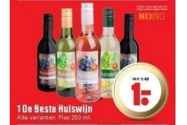 1 de beste huiswijn alle varianten