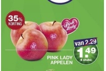 pink lady appelen