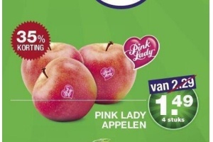 pink lady appelen