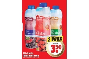 1 de beste limonadesiroop