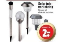 solar tuin verlichting