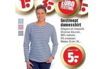gestreept damesshirt