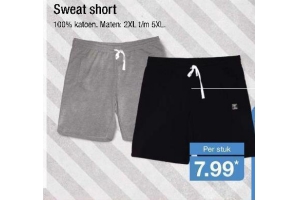 sweat short nu eur7 99 per stuk