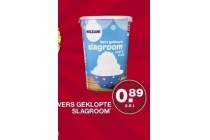 vers geklopte slagroom nu eur0 89