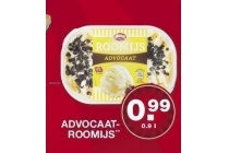 advocaat roomijs nu eur0 99 per stuk