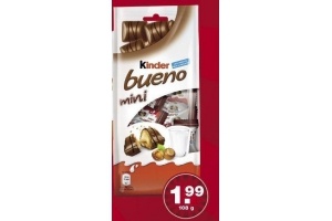kinder bueno mini nu eur1 99 per stuk