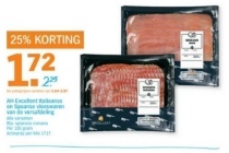 25 korting op bepaalde vleeswaren