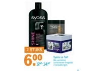 syoss en taft 2 stuks voor eur6