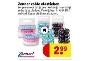 zenner cable elastieken