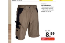 herenwerkshort