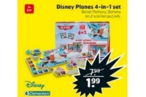 disney plane 4 in 1 set