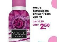 vogue extravagant shower foam