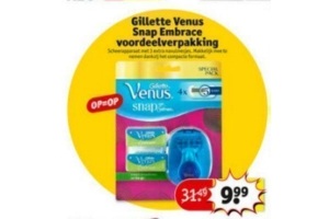 gillette venus snap embrace scheersysteem