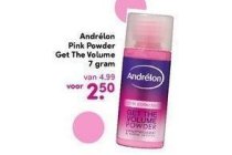 andrelon pink powder get the volume