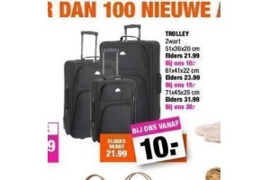 trolley zwart