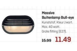 maasive buitenlamp bull eye