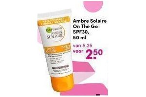 ambre solaire on the go