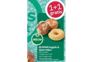 spar bagels en sparretjes