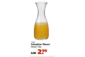 schenkkan misura nu eur2 99 per stuk