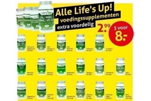 alle life s up voedingssupplementen