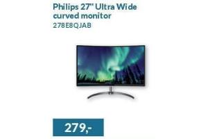 philips 27 ultra wide curved monitor
