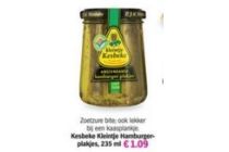 ah kesbeke kleintje hamburgerplakjes