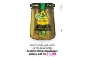 ah kesbeke kleintje hamburgerplakjes