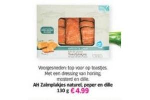 ah zalmplakjes naturel peper en dille