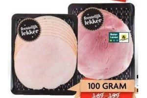 proef t verschil vleeswaren