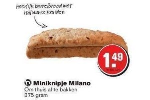 miniknipje milano