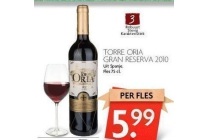 torre oria gran reserva