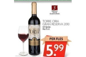 torre oria gran reserva