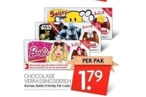 chocolade verrassingseieren
