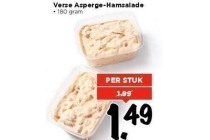 verse asperge hamsalade