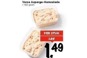 verse asperge hamsalade