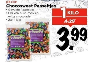 chocosweet paaseitjes