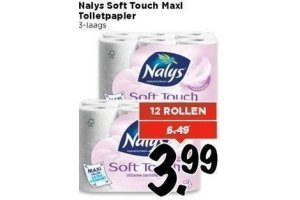 nalys soft touch maxi toiletpapier