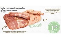 boterhamworst peppadew of caveman roast