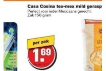 casa cosina tex mex mild geraspte kaas
