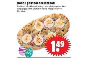 boboli paas focacciabrood