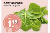 baby spinazie