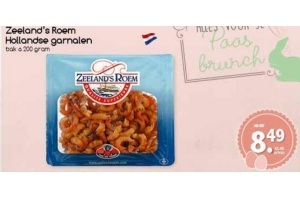 zeeland s roem hollandse garnalen